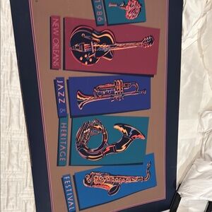New Orleans Jazz & Heritage Festival Poster